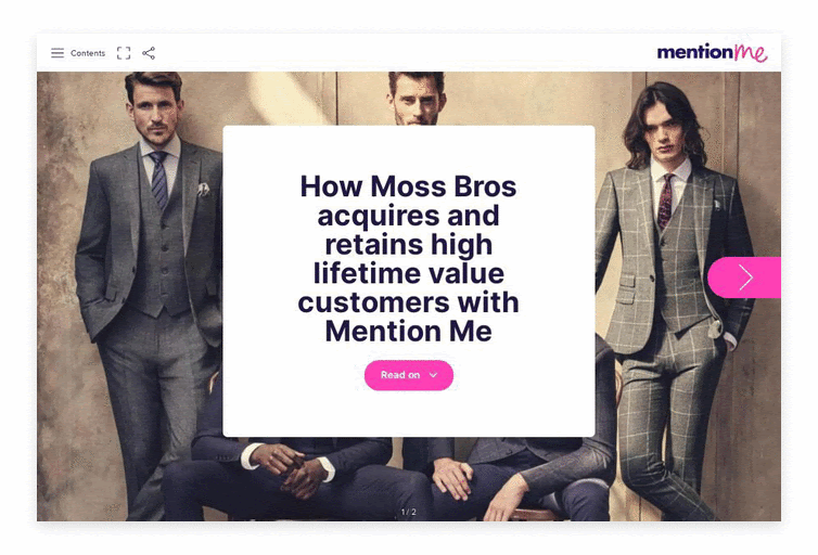 Moss Bros case study